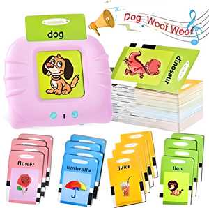 KiddiesCart™ Interactive Talking Flash Cards – Fun Early Learning Toy for Kids